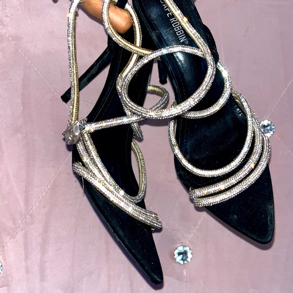 Cape Robbin Diamond Strappy Heels - Picture 2 of 4